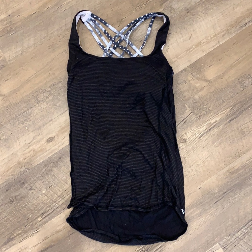 Lululemon black tank top